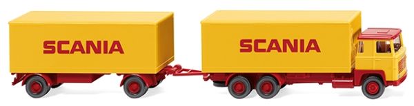WIK045702 - SCANIA 111L Starr 3 Achsen mit Anhänger 2 Achsen - 1