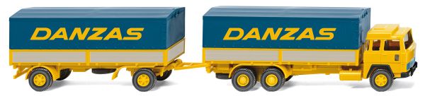 WIK047501 - MAGIRUS 235D 6x4 Pritsche mit 2-Achs-Anhänger  - 1
