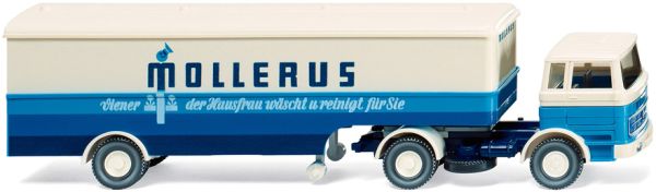 WIK051318 - MERCEDES 1620 4x2 mit starrem Halbkasten 1 Achse Mollerus - 1