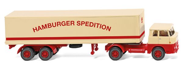 WIK051319 - HENSCHEL HS 14/16 4x2 Halbstarre 2-Achs-Karosserie - 1