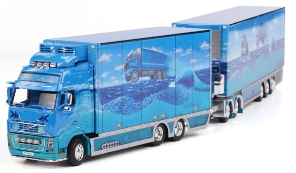 WSI01-1026 - VOLVO FH03 XL Träger Kühlschrank 6x4 Anhänger Dolly Kühlschrank - 1