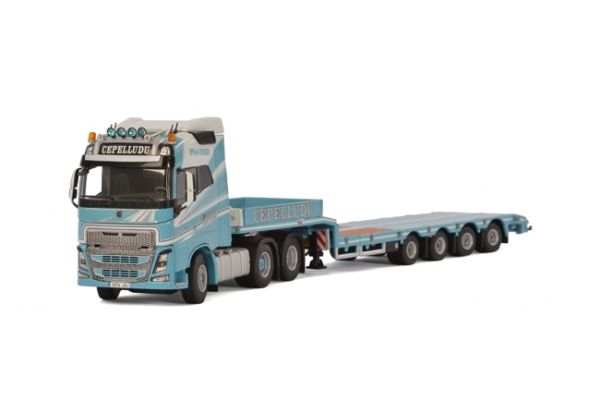 WSI01-1797 - VOLVO FH4 GL 6x4 mit CEPELUDU 4-Achs Pritsche - 1