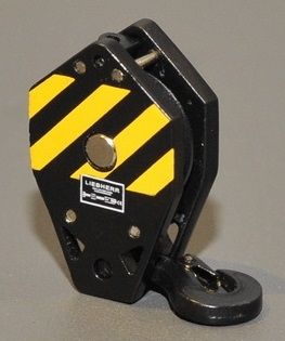 YCC215-1 - Haken 36 Tonnen LIEBHERR Schwarz und Gelb - Miniatur - 1