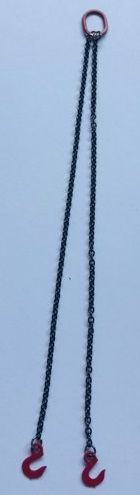 YCC310-R - Hebeschlinge mit 2 Beinen von 10 cm Rot - 1