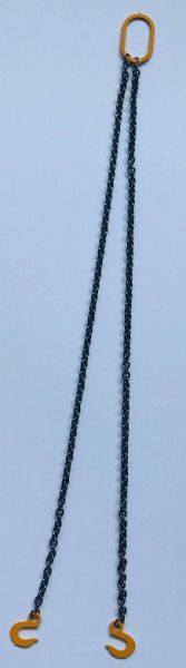 YCC317-Y - Hebeschlinge mit 2 Beinen von 16 cm Gelb - 1