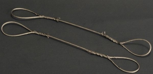 YCC361-1 - Set mit 2 Hebekabeln 1;0 mm x 14 cm - 1
