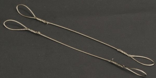 YCC363-1 - Set mit 2 Hebekabeln 0;8 mm x 12 cm - 1