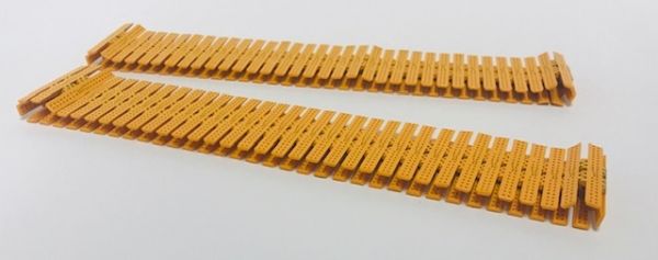 YCC522-3 - Schienensatz für Kran LIEBHERR LR 1600 Gelb RAL 1007 - 1