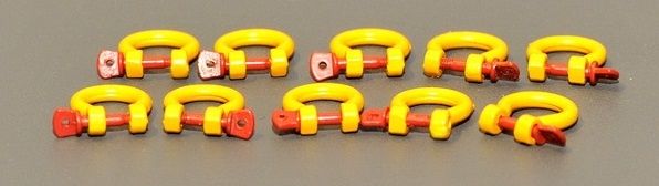 YCC632-2 - 10 Fesseln - 100 Yellow Tons - In Miniatur - 1