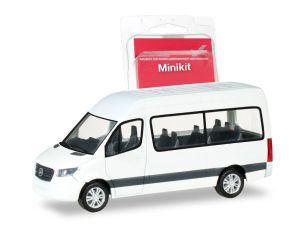 HER013468 - MERCEDES-BENZ Sprinter Bus HD weiß - IN KIT