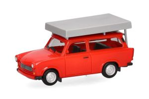 HER024181-004 - TRABANT 601 S Universal mit rotem Dachzelt
