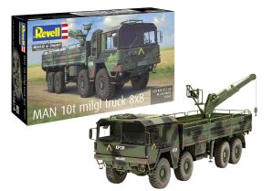 REV03367 - MAN 10T Milgl 8x8 LKW zum Zusammenbauen und Lackieren