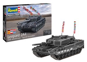 REV03368 - LEOPARD 2A4 Panzer – 40. Jubiläum – Bausatz zum Zusammenbau und Bemalen