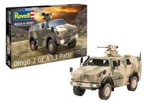 REV03370 - DINGO 2 GE A3.3 PastSI Militärfahrzeug zum Zusammenbauen und Lackieren
