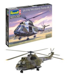 REV03758 - WESTLAND Puma HC.1 SA 330 Militärhubschrauber – Montage und Lackierung erforderlich