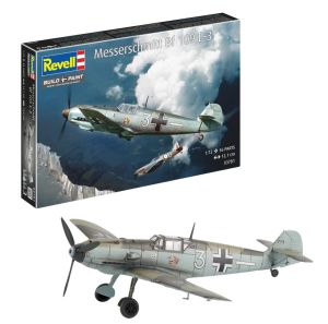 REV03781 - Messerschmitt Bf 109E-3 Militärflugzeug zum Zusammenbauen und Lackieren