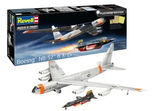 REV03793 - Boeing NB-52 & X-15 Flugzeuge – Platinum Edition – Bausatz zum Zusammenbauen und Bemalen