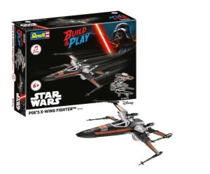 REV06564 - Poes X-Wing Fighter STAR WARS zum Bauen mit Sound
