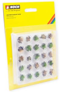 NOC06921 - 25 Grasbüschel 6 mm - Steinig