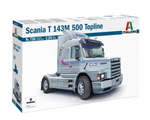 ITA0736 - SCANIA T143M 500 Topline 4x2 zum Zusammenbauen und Bemalen