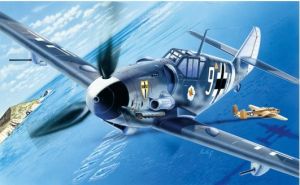 ITA0063 - BF-109 G-6 Flugzeug zum Zusammenbauen und Lackieren