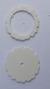 MCP-011 - 4 Abstandshalter. 2 Seitenrollstangen Typ 1