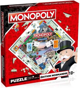 WIN01702 - Puzzle 1000 Teile MONOPOLY Normandie