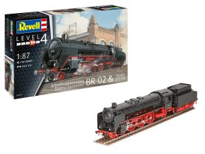 REV02171 - Schnellzuglokomotive BR 02 & Tender 2'2'T30 zum Zusammenbauen