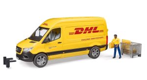 BRU2671 - MERCEDES Sprinter DHL mit Fahrer und Zubehör