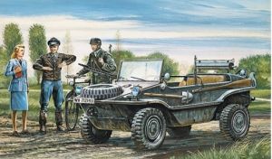 ITA0313 - Schwimmwagen zum zusammenbauen und lackieren