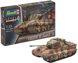 REV03249 - Panzer TIGERII AUSF.B HENSCHEL Turm zum zusammenbauen und lackieren