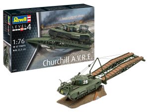 REV03297 - Panzer CHURCHILL A.V.R.E. zum Zusammenbauen und Bemalen