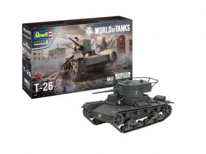 REV03505 - Panzer T-26 WORLD OF TANKS zum Zusammenbauen und Lackieren
