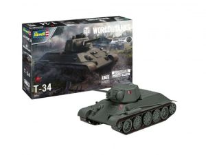 REV03510 - Panzer T-34 WORLD OF TANKS zum Zusammenbauen und Lackieren