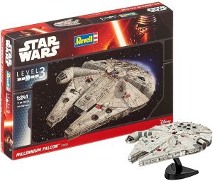 REV03600 - Millennium Falcon STAR WARS Raumschiff zum Zusammenbauen und Bemalen