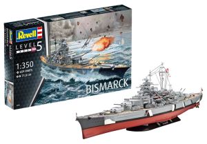 REV05040 - Bismarck-Boot zum Zusammenbauen und Lackieren