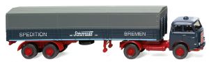 WIK051404 - MAN 4x2 mit Planenanhänger 2 Achsen SPED. SCHMIDT
