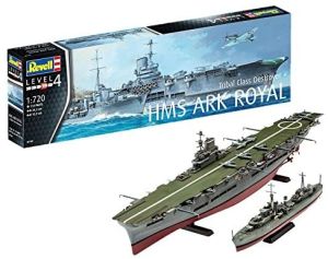REV05149 - Flugzeugträger HMS Ark Royal & Tribal Class Destroyer zum Zusammenbauen und Lackieren