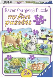 RAV069514 - Meine ersten Puzzles - 4 Puzzles 2;4;6 und 8 Teile - Haustiere