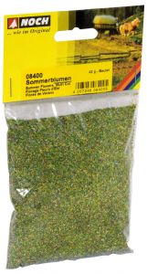 NOC08400 - Blumenwiese grüner Beflockungsbeutel 42grs