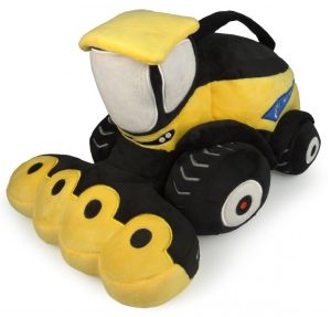 UHK1158 - Großes Plüschtier Feldhäcksler NEW HOLLAND - 35 cm