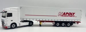 ELI117732 - DAF XF MY17 Space CAB 4x2 mit Planenanhänger Tautliner 3 Achsen - NAPOLY Transport