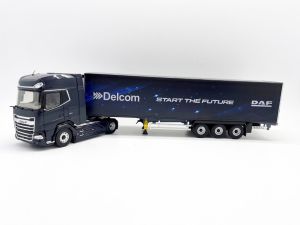 ELI118085 - DAF XG+ 4x2 2023 mit Kühlanhänger 3 Achsen - Transport DELCOM