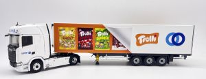 ELI118116 - SCANIA 770 S V8 4x2 mit Kühlanhänger 3 Achsen - Trolli -STEF