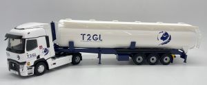 ELI118130 - RENAULT T 4x2 2021 mit Tankaufbau Pulvée - T2GL