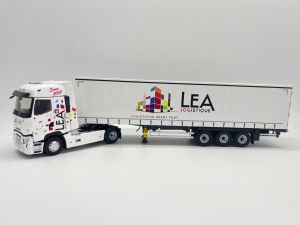ELI118163 - RENAULT T520 HIGH 4x2 2021 mit Anhänger 3 Achsen - Transport LEA LOGISTIQUE