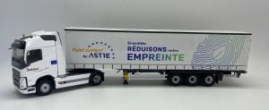 ELI118178 - VOLVO FH 4x2 mit Planenanhänger 3 Achsen - PTS DUFOUR ASTRE