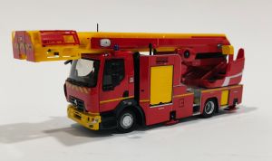 ELI118189 - RENAULT D16 EPC 33 PRX Leiter RIFFAUD Feuerwehrgelb