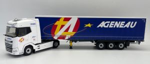 ELI118205 - DAF XG 4x2 mit 3-Achs-Anhänger Transports AGENEAU