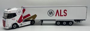 ELI118312 - DAF XG 4x2 mit Kühlanhänger Chereau 3 Achsen - Transport ALS